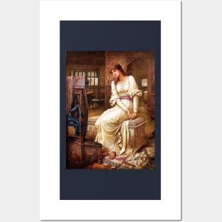 Elaine - John Melhuish Strudwick Posters and Art